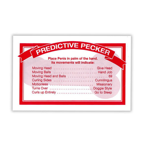 Predictive Pecker – Novelty Adult Toy > Novelties > Gag Gifts