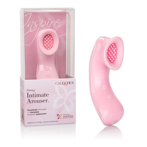 Inspire Pulsing Intimate Arouser – Ten Vibration Functions Palm-Sized Massager Default Title > Sex Toys For Ladies > Clitoral Vibrators and Stimulators