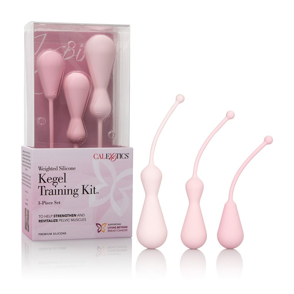Inspire Weighted Silicone Kegel Training Kit – Three Weights Silicone Kegel Exercise Set > Sex Toys For Ladies > Kegel Exercise