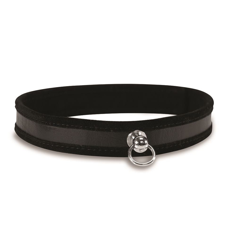 S&M Low Profile Collar - Easy On Off Closure 7/8 Inch Wide > Bondage Gear > Collars & Leashes Main image