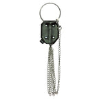 S&M Ring Leash – Vegan Leather Ring With 44 Inch Long Chain > Bondage Gear > Collars & Leashes