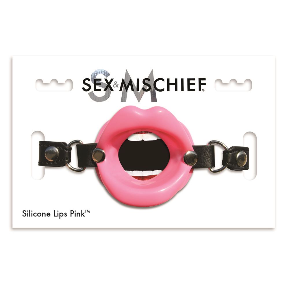 Sex & Mischief Silicone Lips Mouth Gag