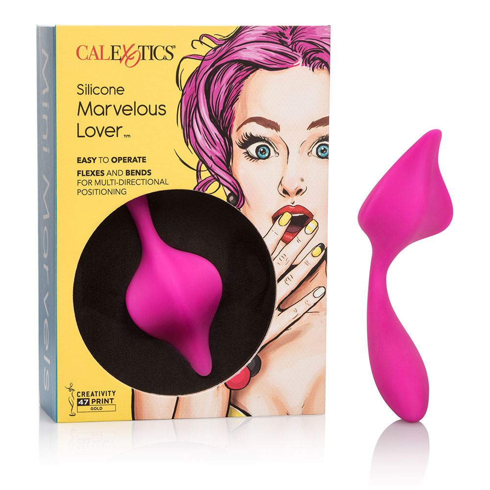 Mini Marvels Marvelous Lover – Silicone Vibrator with Travel Lock > Vibrators > Mini Vibrators