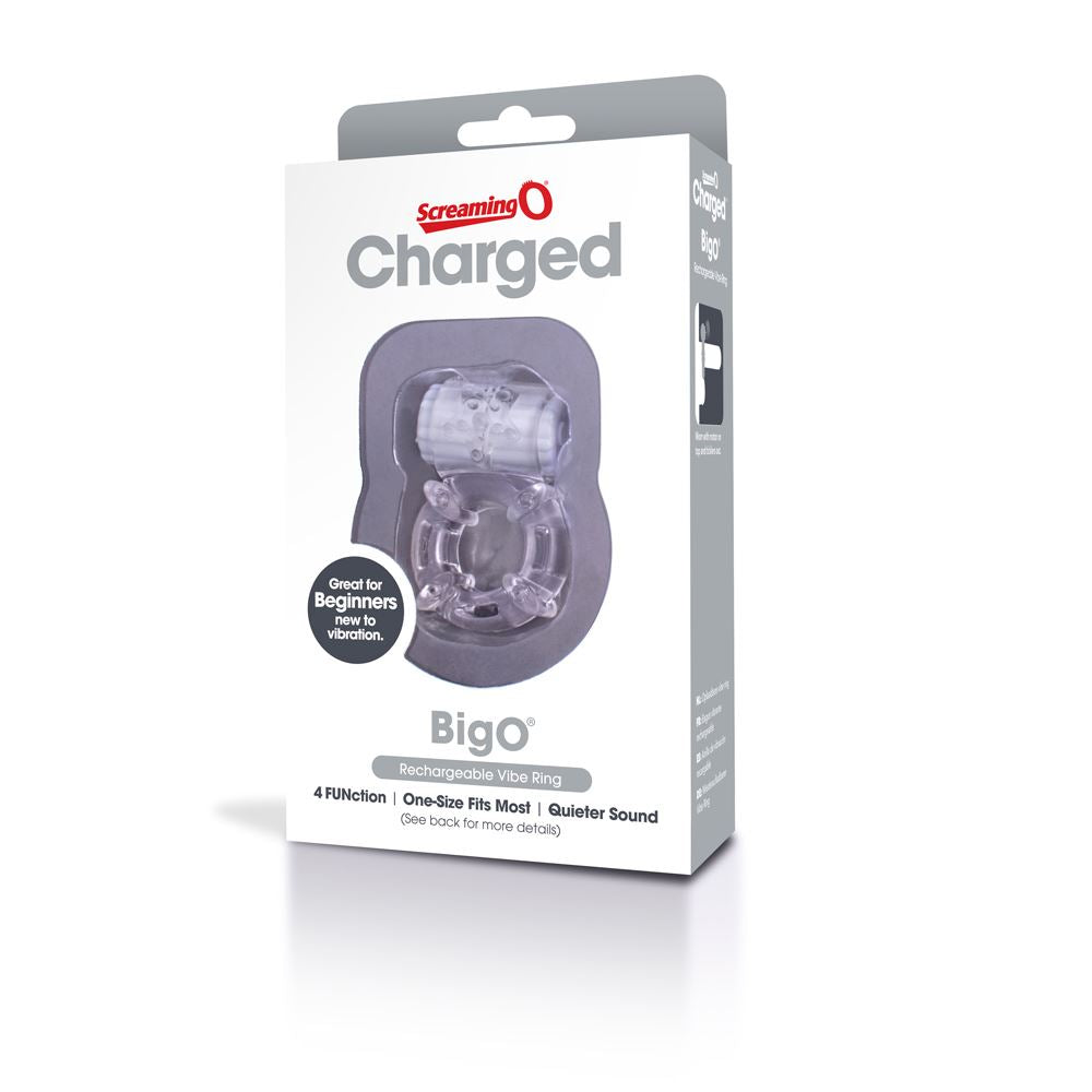 Screaming O Charged BigO – Rechargeable Silicone Vibrating Cock Ring > Cock Ring > Vibrating