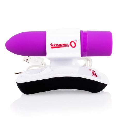 Screaming O Charged Positive Rechargeable Remote Control Vibrator with 20 Vibration Functions > Sex Toys > Remote Control Toys