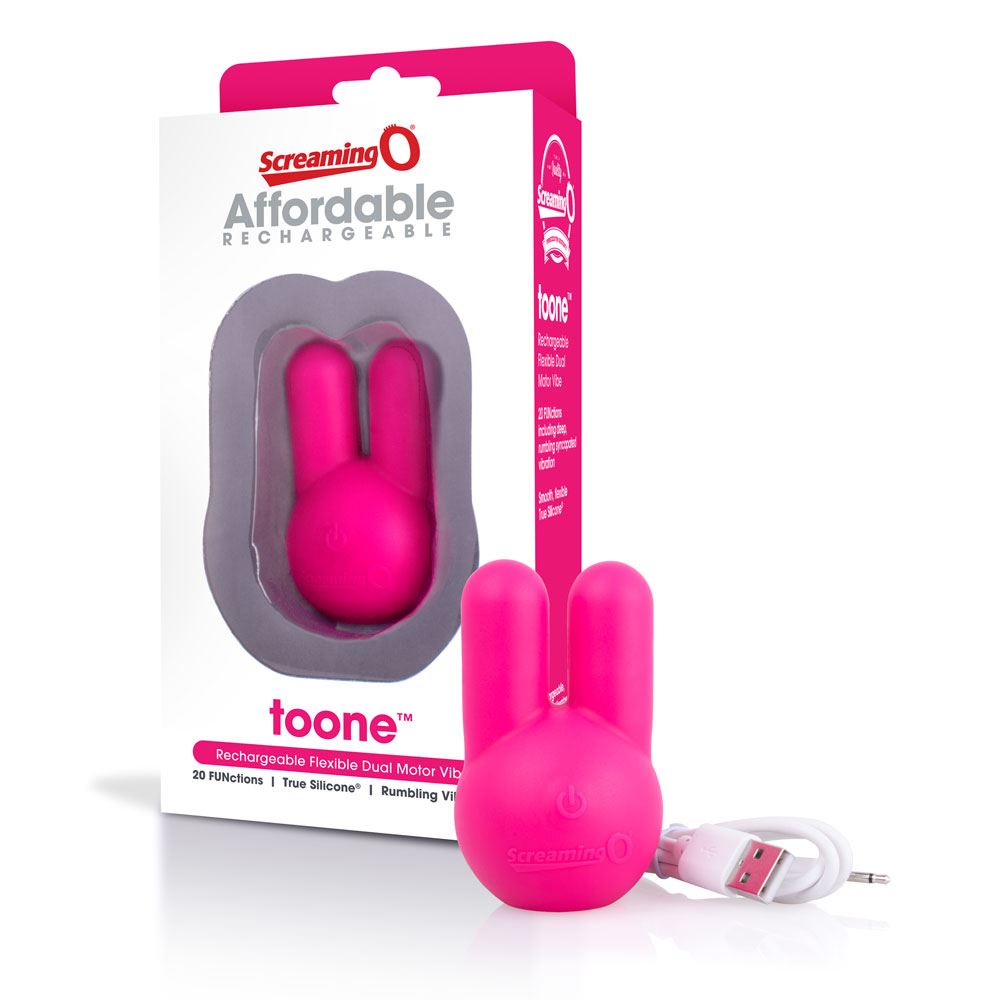 Screaming O Toone Rechargeable Dual Motor Vibrator Default Title > Vibrators > Unconventional Main image
