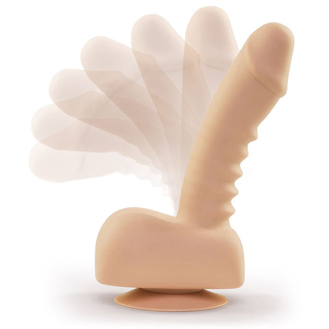 Uprize Remote Control Rising 6 Inch Silicone Realistic Vibrating Dildo > Dildos > Thrusting Dildos