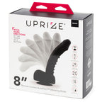 Uprize Remote Control Rising 8 Inch Silicone Vibrating Realistic Dildo > Dildos > Thrusting Dildos