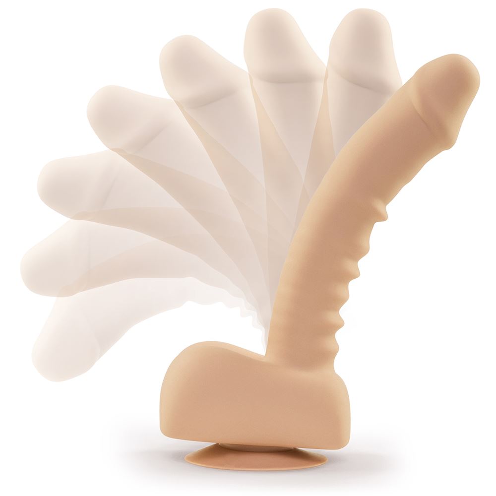 Uprize Remote Control Rising 8 Inch Silicone Realistic Vibrating Dildo Default Title > Dildos > Thrusting Dildos Main image