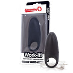Screaming O Work-It – Rechargeable Silicone Vibrator with 20 Vibration Functions and USB Cable Default Title > Cock Ring > Vibrating