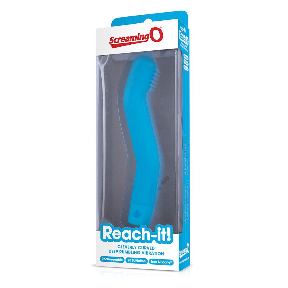 Screaming O Reach-it! – Rechargeable Silicone Vibrator with 20 Vibration Modes > Vibrators > Mini Vibrators