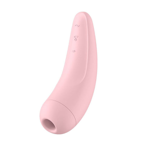 Satisfyer App Enabled Curvy 2 Plus Clitoral Massager Pink Default Title > Sex Toys For Ladies > Clitoral Vibrators and Stimulators