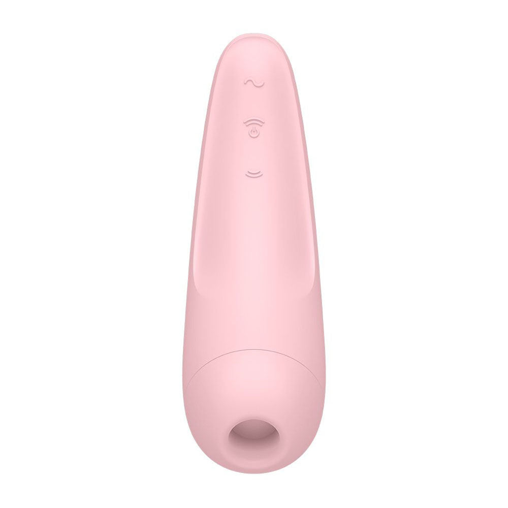 Satisfyer App Enabled Curvy 2 Plus Clitoral Massager Pink > Sex Toys For Ladies > Clitoral Vibrators and Stimulators
