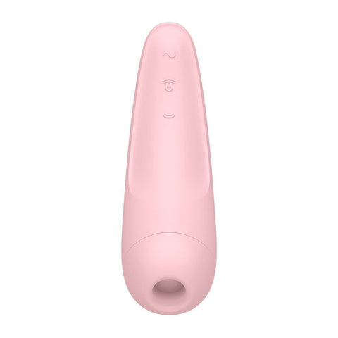 Satisfyer App Enabled Curvy 2 Plus Clitoral Massager Pink > Sex Toys For Ladies > Clitoral Vibrators and Stimulators