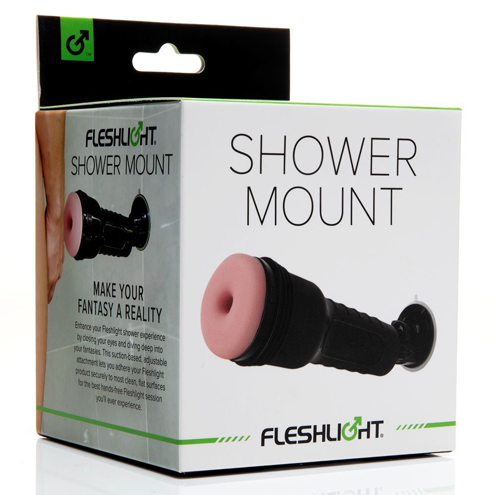 Fleshlight Shower Mount – Durable Plastic Hands-Free Accessory for Fleshlight Masturbators > Sex Toys For Men > Masturbators > Manual
