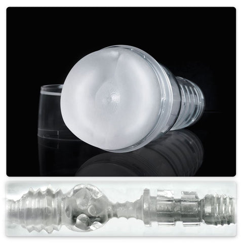Fleshlight Ice Crystal – Transparent Silicone Sleeve Male Masturbator Default Title > Sex Toys For Men > Masturbators > Manual
