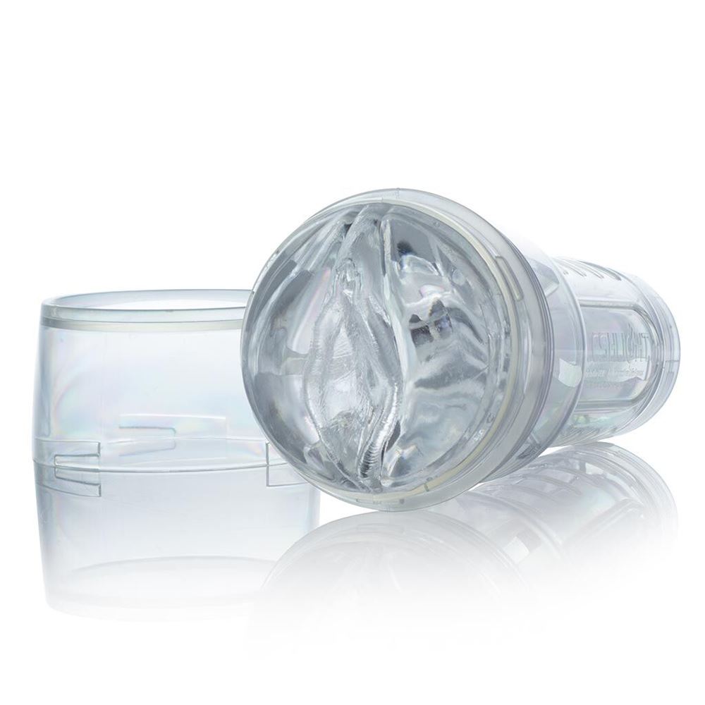 Fleshlight Ice Lady Crystal – Transparent SuperSkin Realistic Masturbator > Sex Toys For Men > Masturbators > Manual
