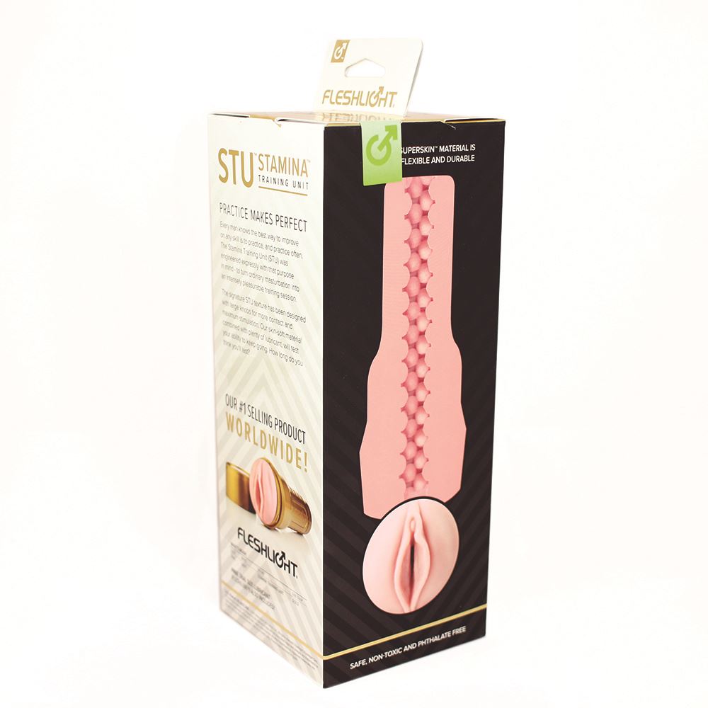 Fleshlight STU Stamina Training Unit Pink Vagina Masturbator > Sex Toys For Men > Masturbators > Manual