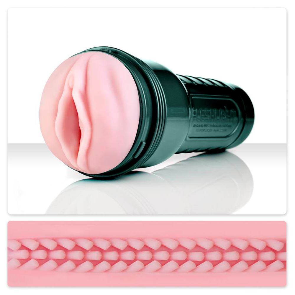 Fleshlight Vibro Pink Lady Touch – Rechargeable Vibrating Male Masturbator > Sex Toys For Men > Masturbators > Manual
