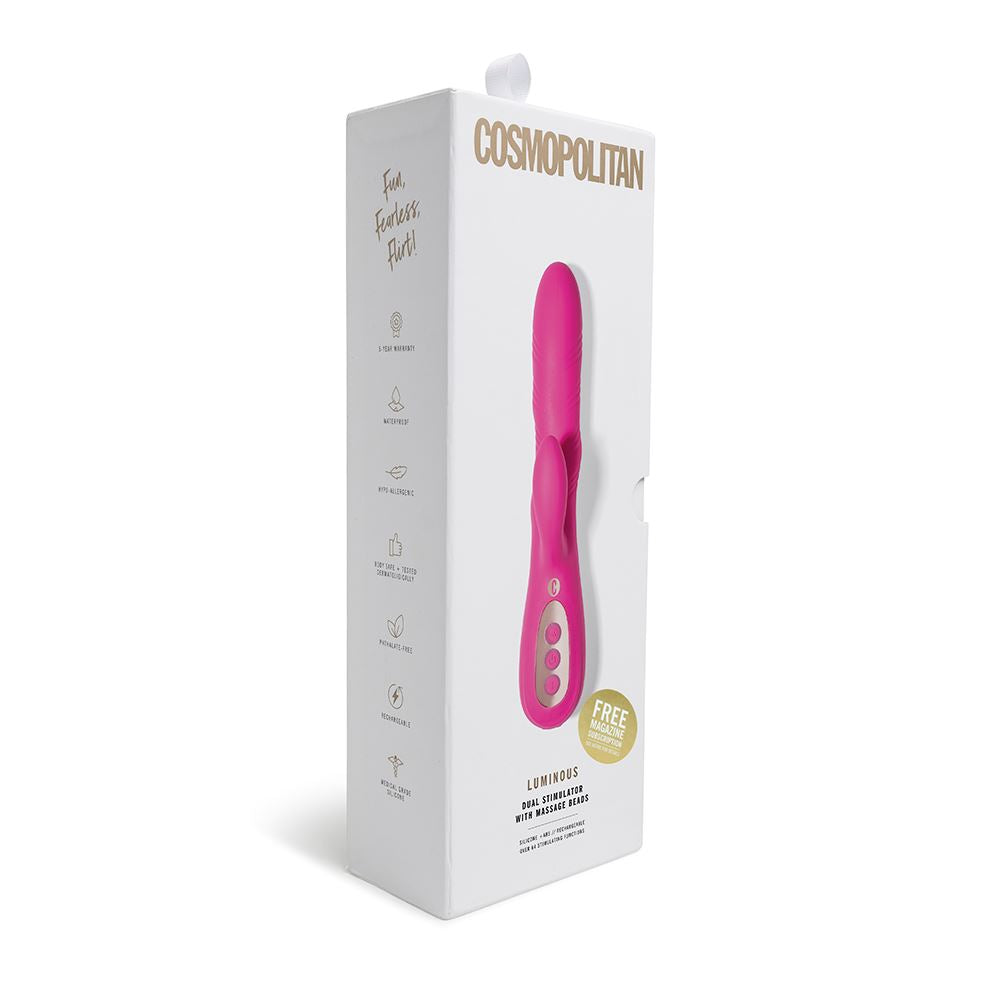 Cosmopolitan Luminous – Double-Motor Twisting Bead Vibrator > Vibrators > Standard Vibrators
