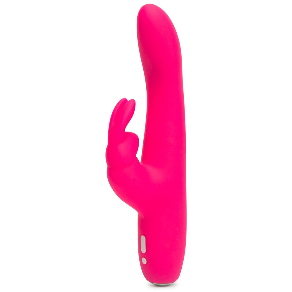 Happy Rabbit Slimline Curve USB Rechargechargeable Slim Shaft Rabbit Vibrator > Vibrators > Ladies > Rabbit