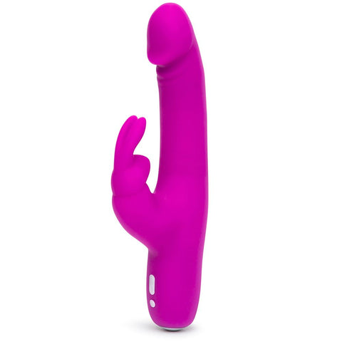 Happy Rabbit Slimline Realistic USB Rechargeable Vibrator – 15 Vibration Settings Rabbit Vibrator > Vibrators > Ladies > Rabbit