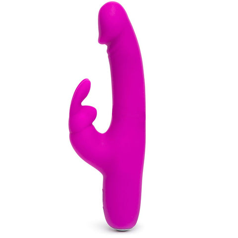 Happy Rabbit Slimline Realistic USB Rechargeable Vibrator – 15 Vibration Settings Rabbit Vibrator > Vibrators > Ladies > Rabbit