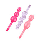 Satisfyer Booty Call Set of 3 Silicone Anal Plugs > Anal Range > Butt Plug Kits