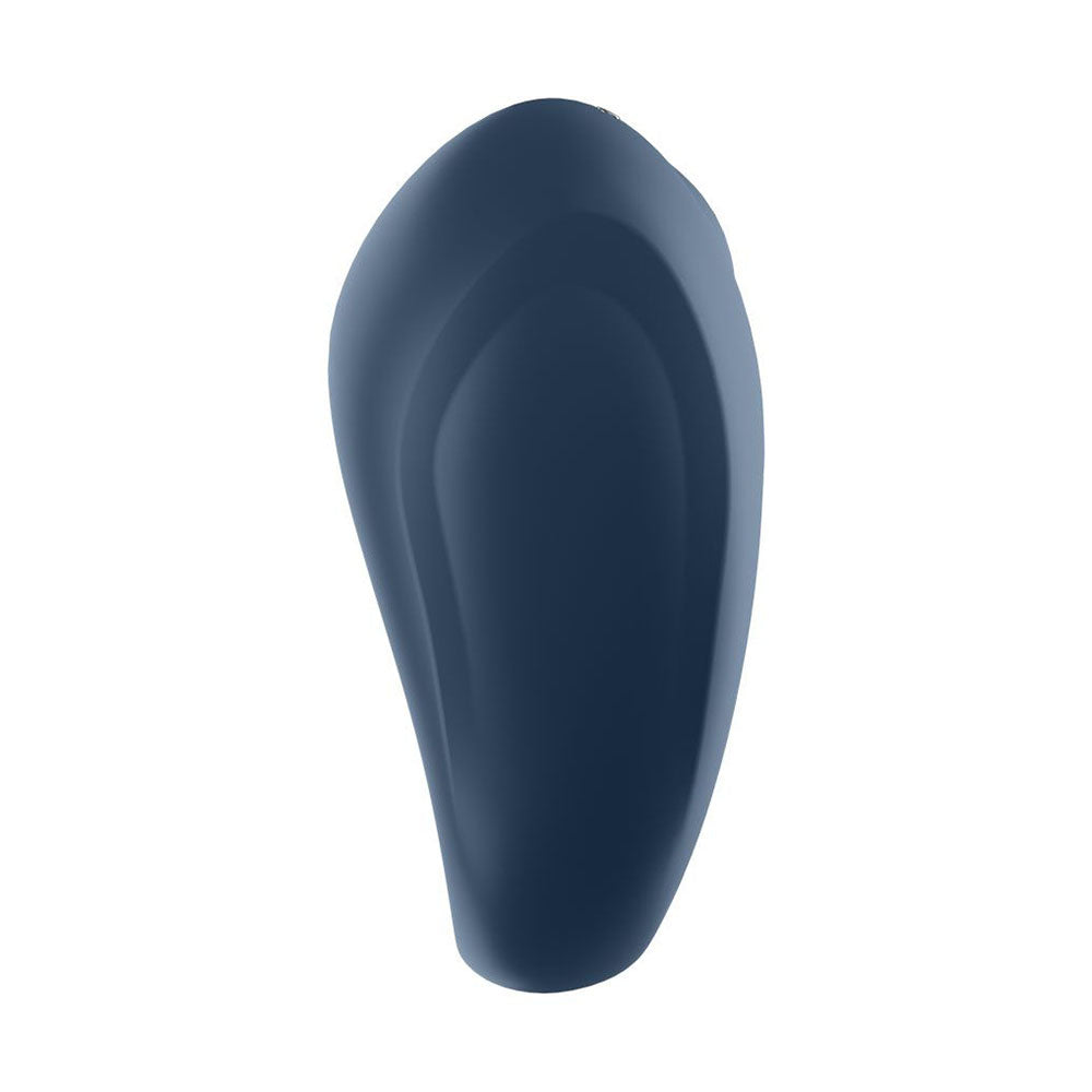 Satisfyer App Enabled Strong One Silicone Cock Ring Blue > Sex Toys For Men > Love Ring Vibrators