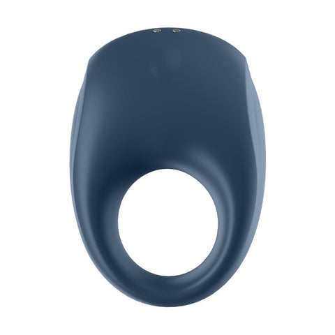 Satisfyer App Enabled Strong One Silicone Cock Ring Blue > Sex Toys For Men > Love Ring Vibrators