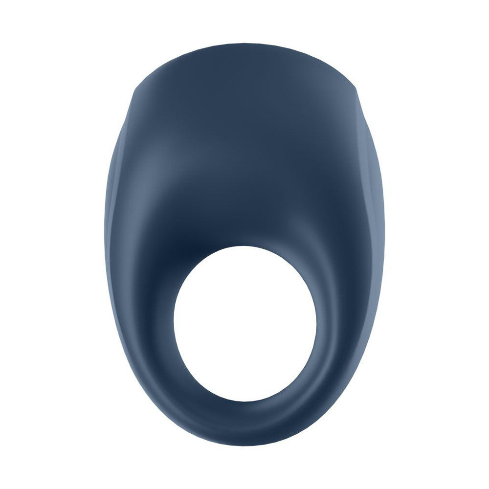 Satisfyer App Enabled Strong One Silicone Cock Ring Blue > Sex Toys For Men > Love Ring Vibrators