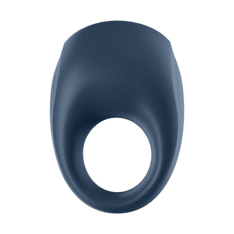 Satisfyer App Enabled Strong One Silicone Cock Ring Blue > Sex Toys For Men > Love Ring Vibrators