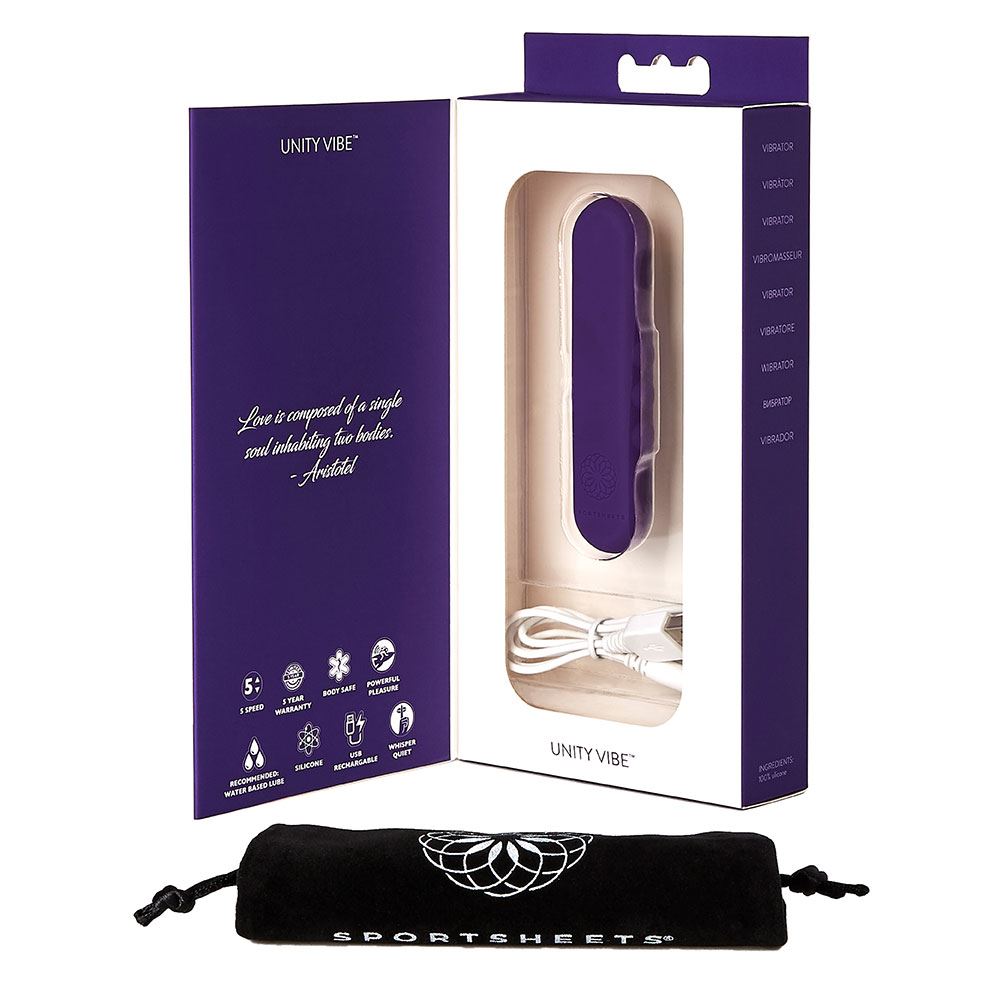 Sincerely Unity Vibe – Silicone USB Rechargeable Vibrator with Five Speeds and Five Year Warranty > Vibrators > Mini Vibrators