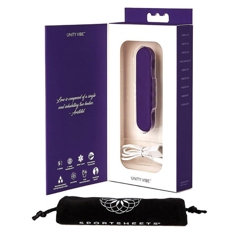 Sincerely Unity Vibe – Silicone USB Rechargeable Vibrator with Five Speeds and Five Year Warranty > Vibrators > Mini Vibrators