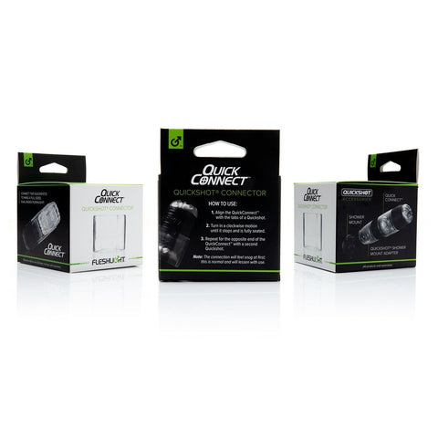Fleshlight Quickshot Quick Connect – Connector Accessory for Quickshot Masturbators > Sex Toys For Men > Masturbators > Vibrating