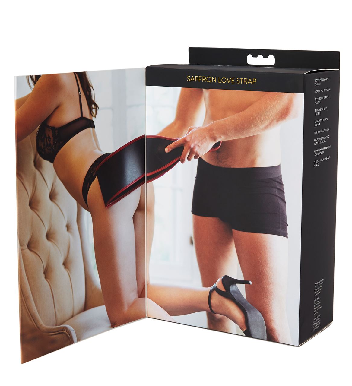 Saffron Love Vegan Leather Positioning Strap – Hand Loops > Sex Toys > Sex Positioners