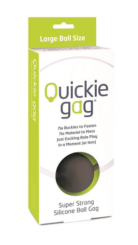 Quickie Large Silicone Ball Gag 45mm – Super Strong Gag > Bondage Gear > Gags and Bits