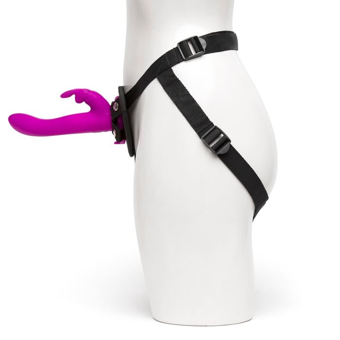 Happy Rabbit Vibrating Strap-On Harness Set – 15 Vibration Functions 5 Inch Shaft Strap-On Harness > Dildos > Strap On Harnesses