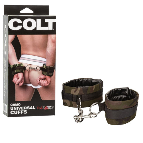 Colt Camo Universal Cuffs – Adjustable Velcro Closures Heavy Duty Canvas Restraints > Bondage Gear > Restraints
