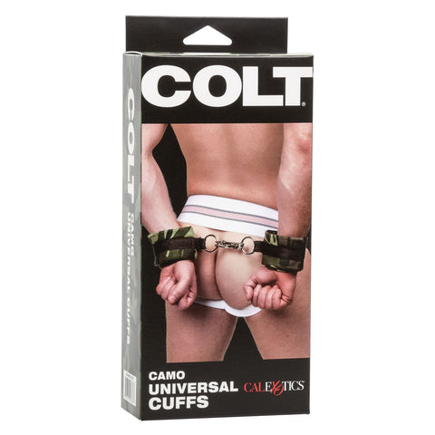 Colt Camo Universal Cuffs – Adjustable Velcro Closures Heavy Duty Canvas Restraints > Bondage Gear > Restraints