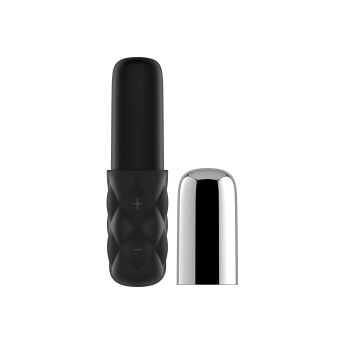 Satisfyer Mini Sparkling Darling – Vibrating Tip Rechargeable Vibe with Removable Cap Default Title > Sex Toys For Ladies > Clitoral Vibrators and Stimulators