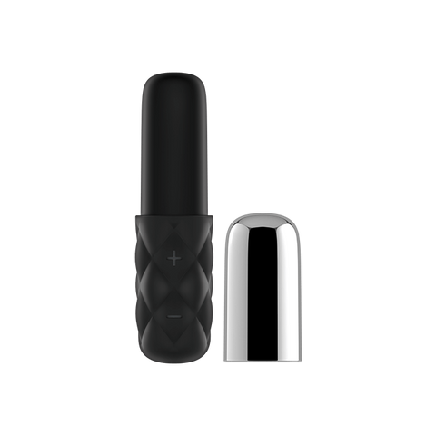 Satisfyer Mini Sparkling Darling – Vibrating Tip Rechargeable Vibe with Removable Cap Default Title > Sex Toys For Ladies > Clitoral Vibrators and Stimulators