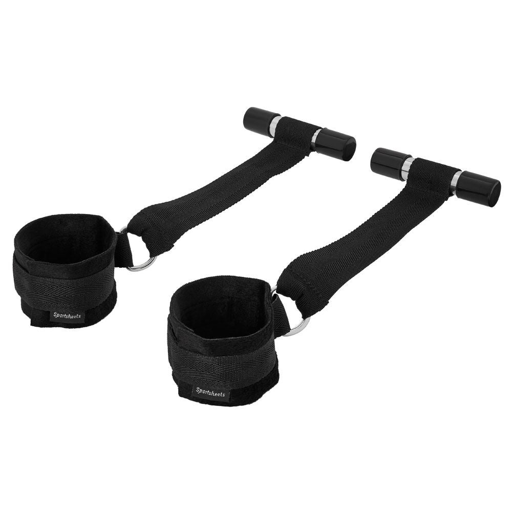 SportSheets Door Jam Cuffs – Easy Setup Adjustable Door Restraint Cuffs