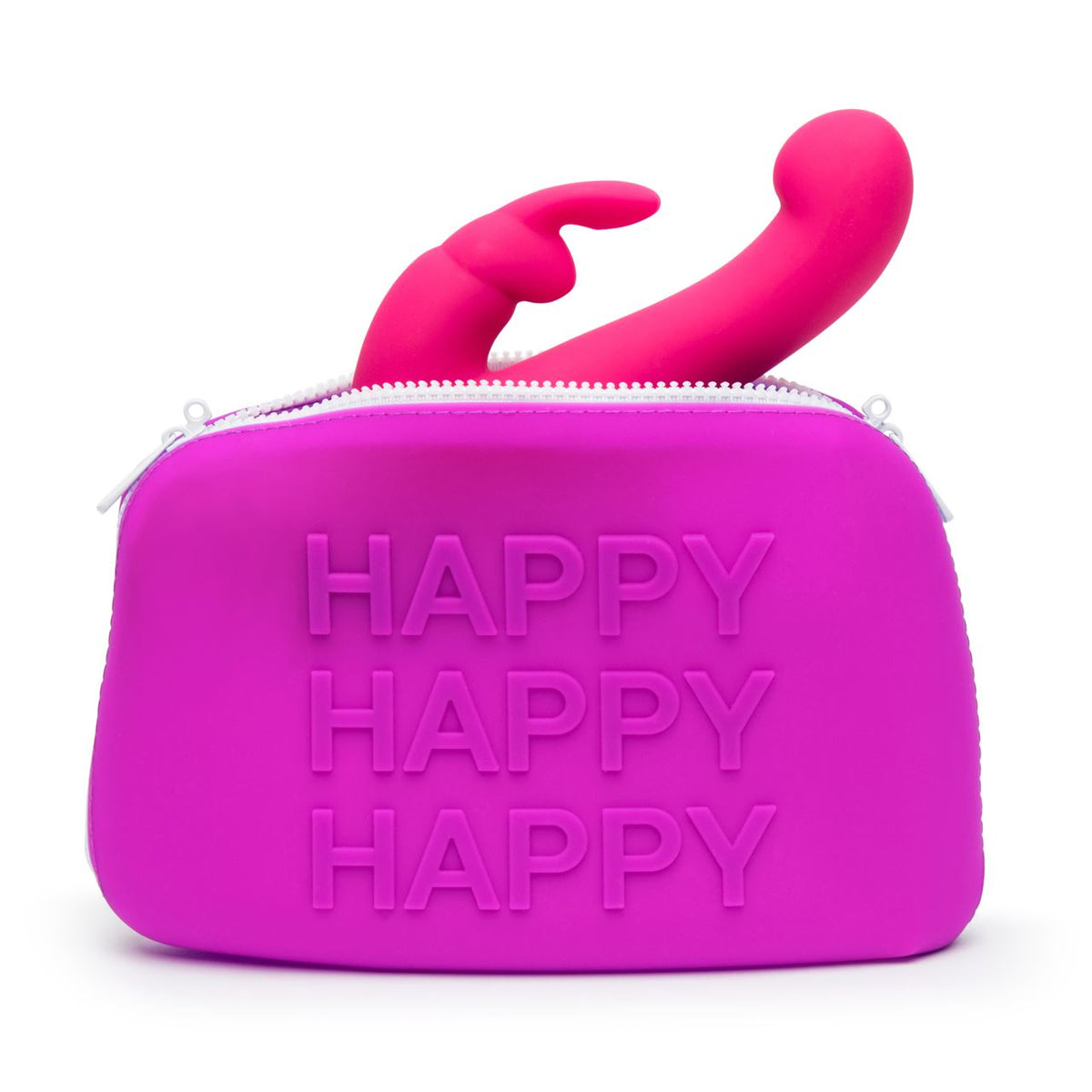 Happy Rabbit Storage Zip Bag Large Silicone Pouch > Essentials > Toy Storage
