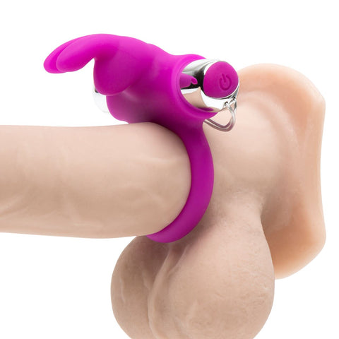Happy Rabbit Remote Control Stretchy Silicone Cock Ring with 30 Vibration Modes > Cock Ring > Vibrating