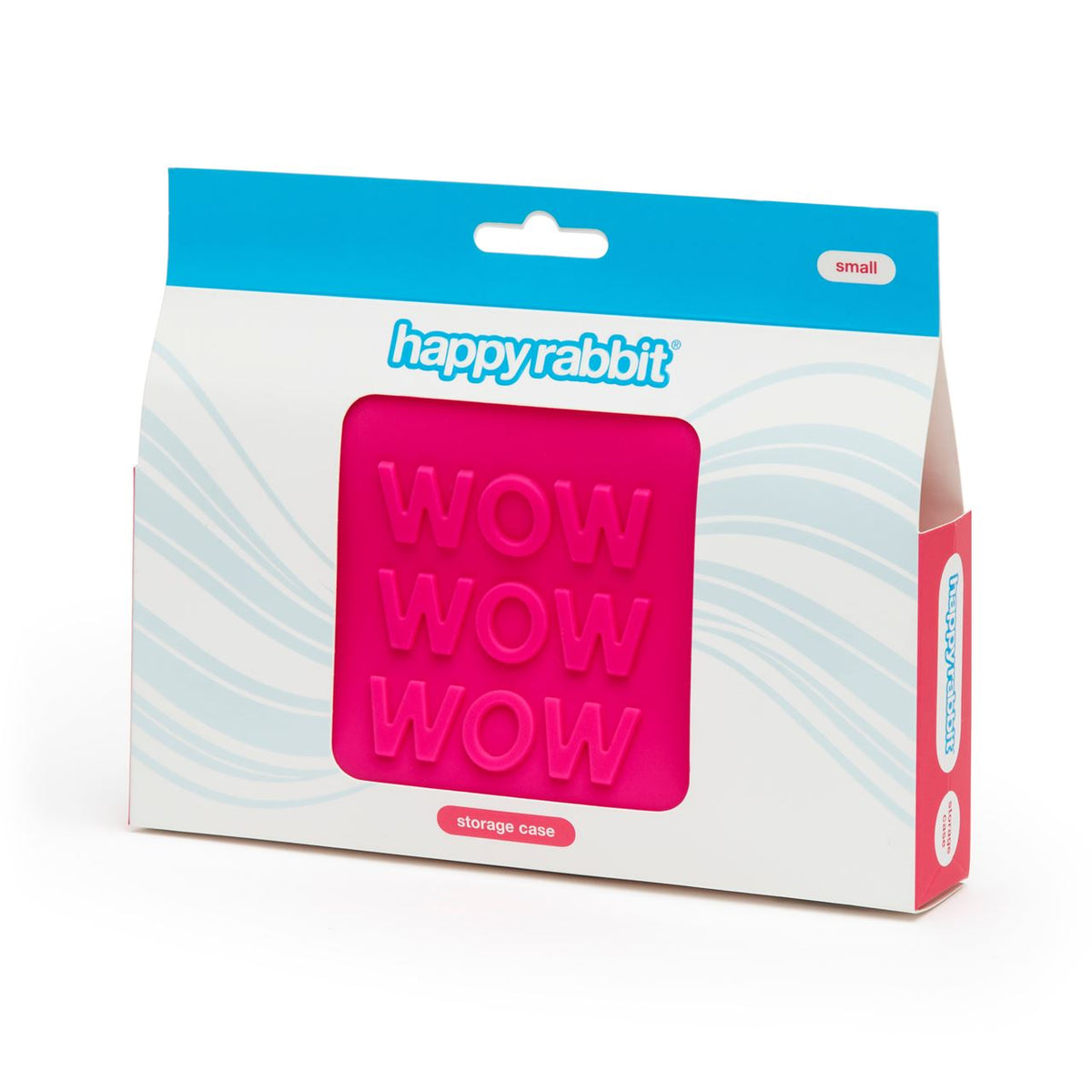 Happy Rabbit Wow Storage Zip Bag Small Silicone Toy Storage Case > Essentials > Toy Storage