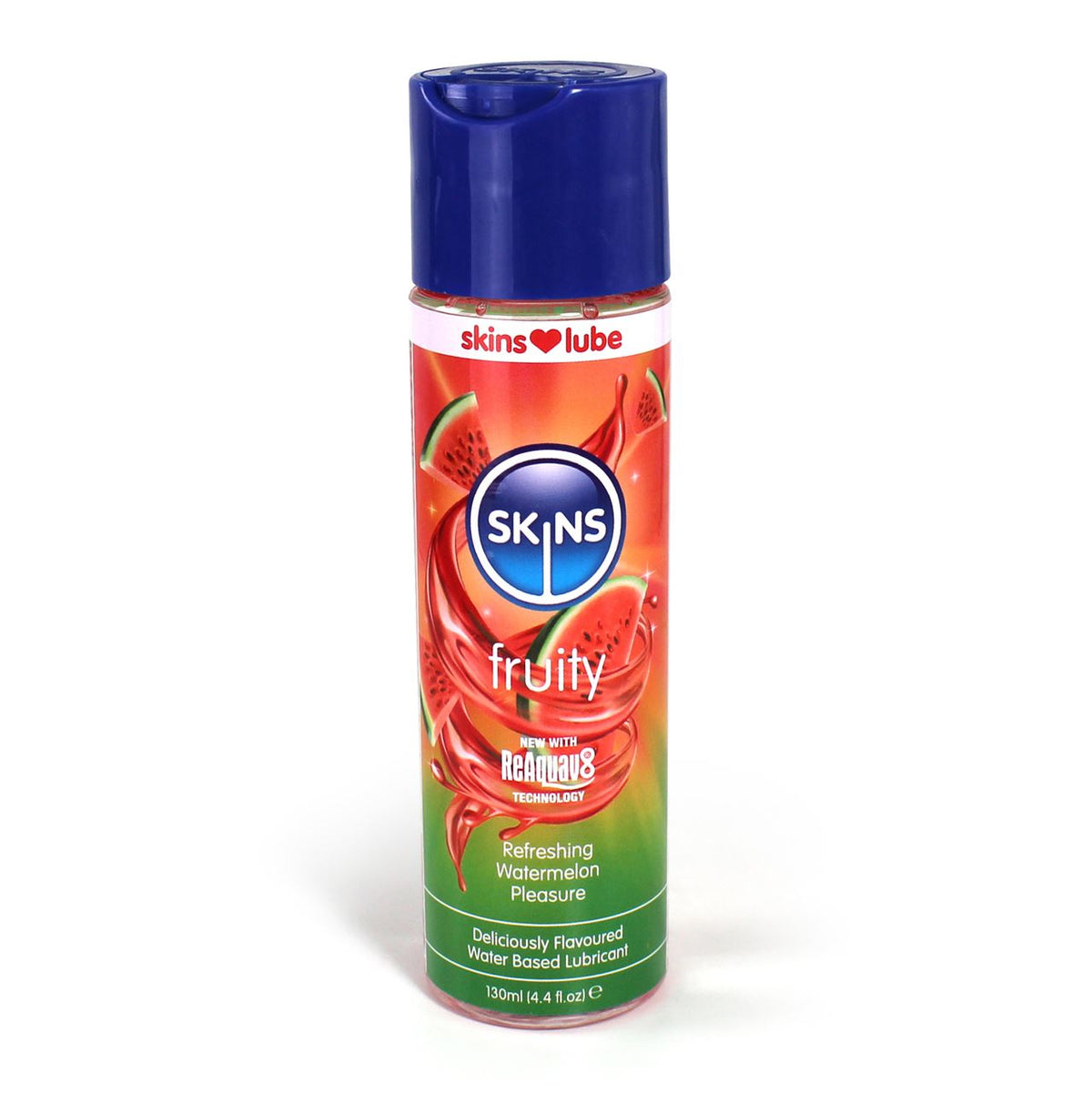 Skins Watermelon Water-Based Lubricant 4.4 Fl Oz Enhanced Oral Play Gel > Lube > Flavoured