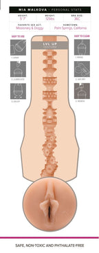 Fleshlight Girls Mia Malkova Lvl Up Male Masturbator Sleeve > Sex Toys For Men > Masturbators > Pornstar