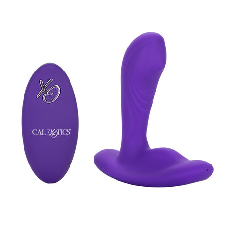 Silicone Remote Pinpoint Pleaser – Remote-Controlled Silicone Male Prostate Massager Purple > Anal Range > Prostate Plugs
