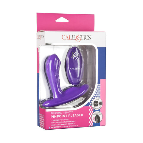 Silicone Remote Pinpoint Pleaser – Remote-Controlled Silicone Male Prostate Massager > Anal Range > Prostate Plugs